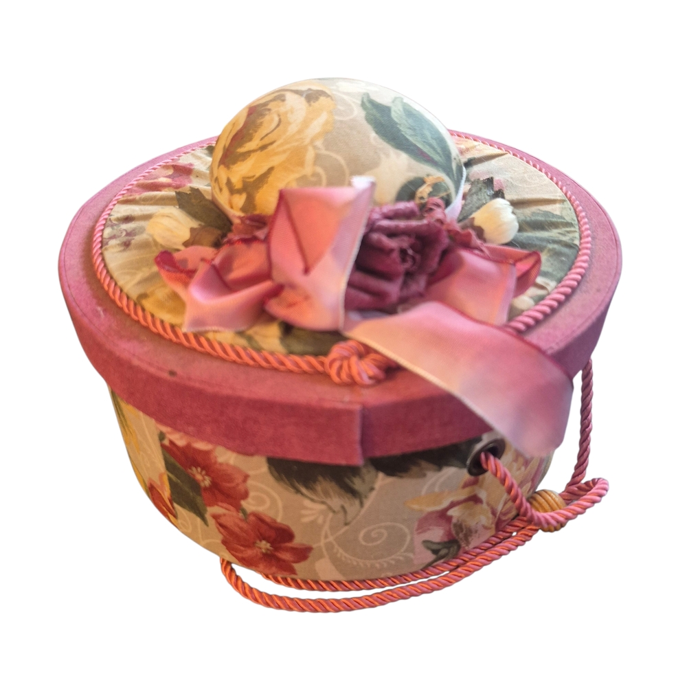 Vintage Sewing Box Cottagecore
